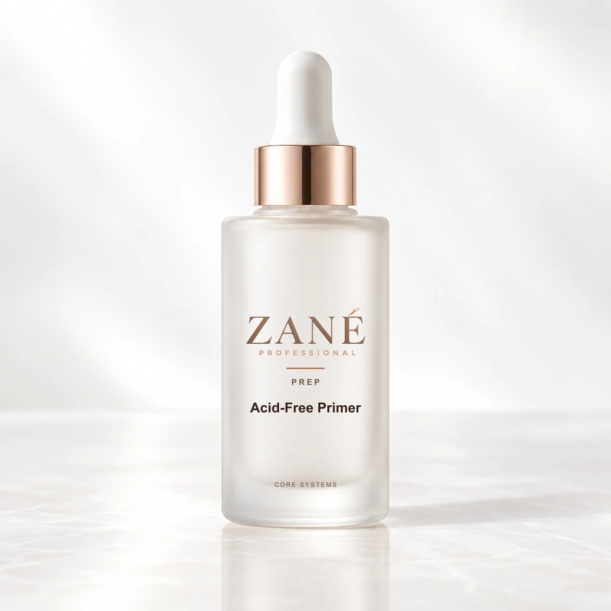 Acid-Free Primer — front packaging by ZANÉ PROFESSIONAL