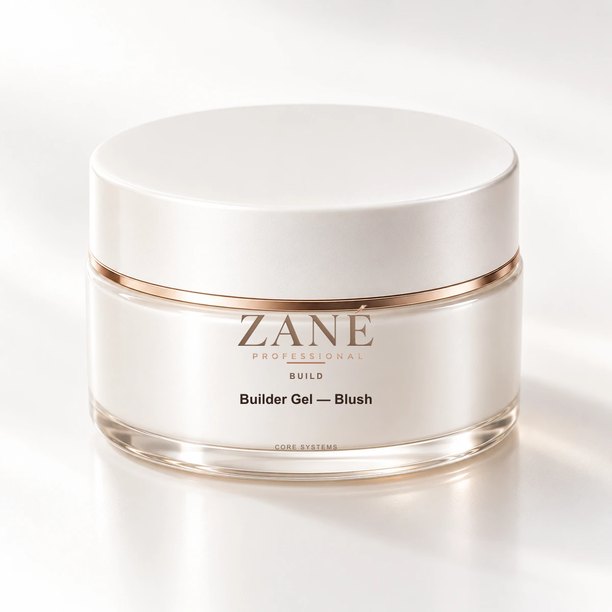 Builder Gel — Blush — front packaging by ZANÉ PROFESSIONAL