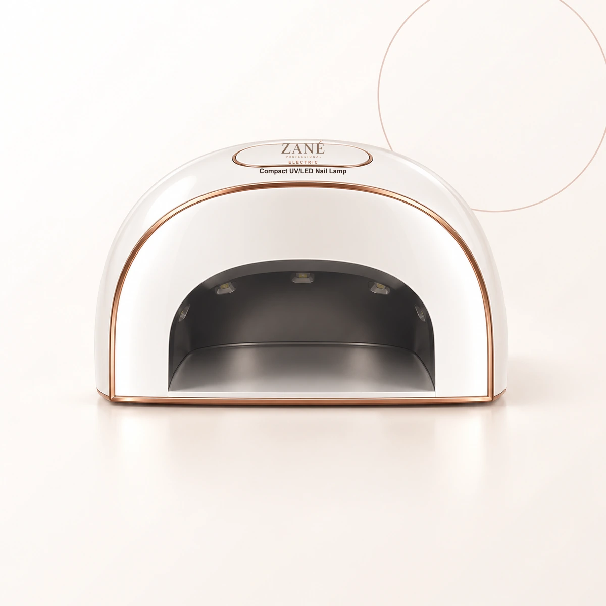 Compact UV/LED Nail Lamp — front packaging by ZANÉ PROFESSIONAL