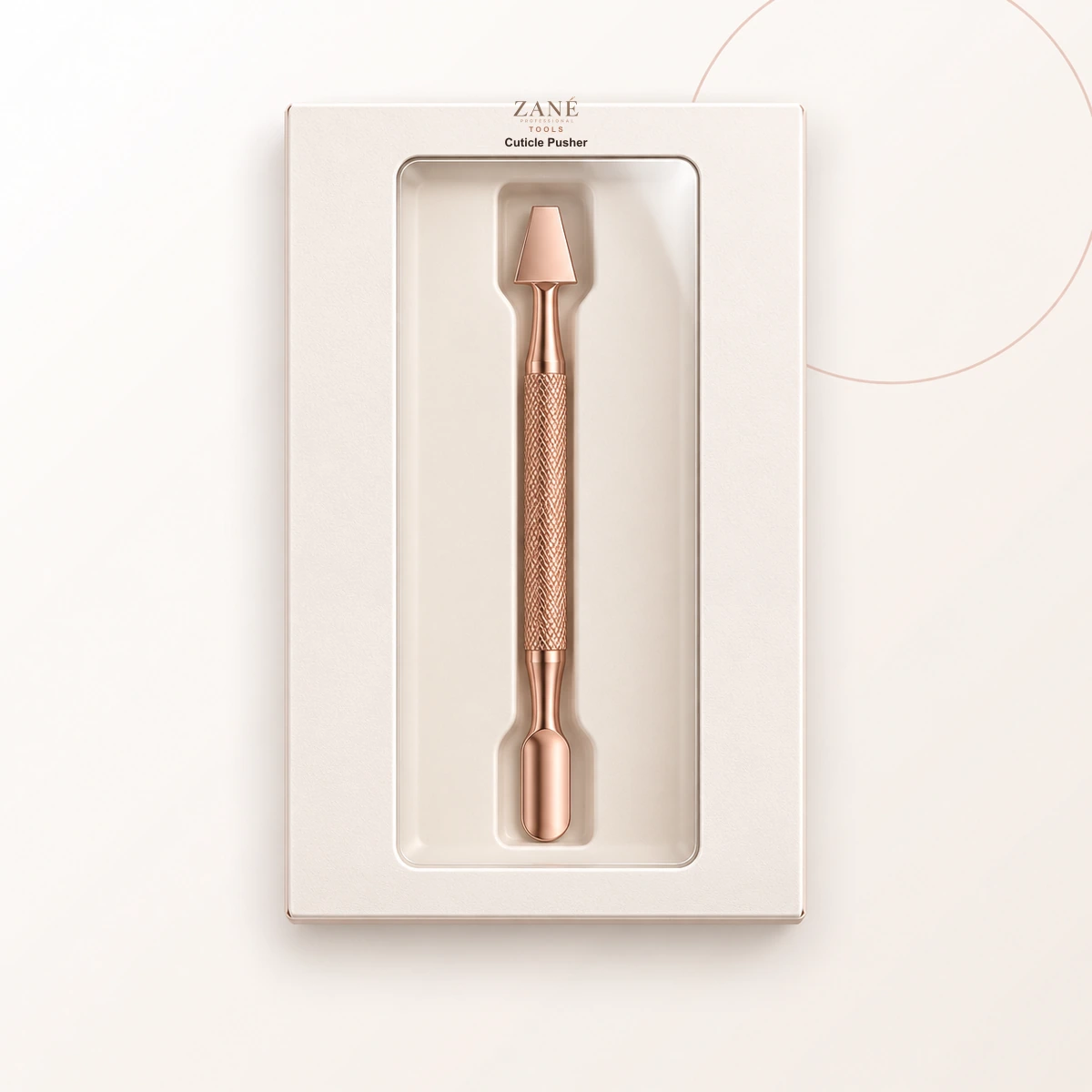 Cuticle Pusher — front packaging by ZANÉ PROFESSIONAL