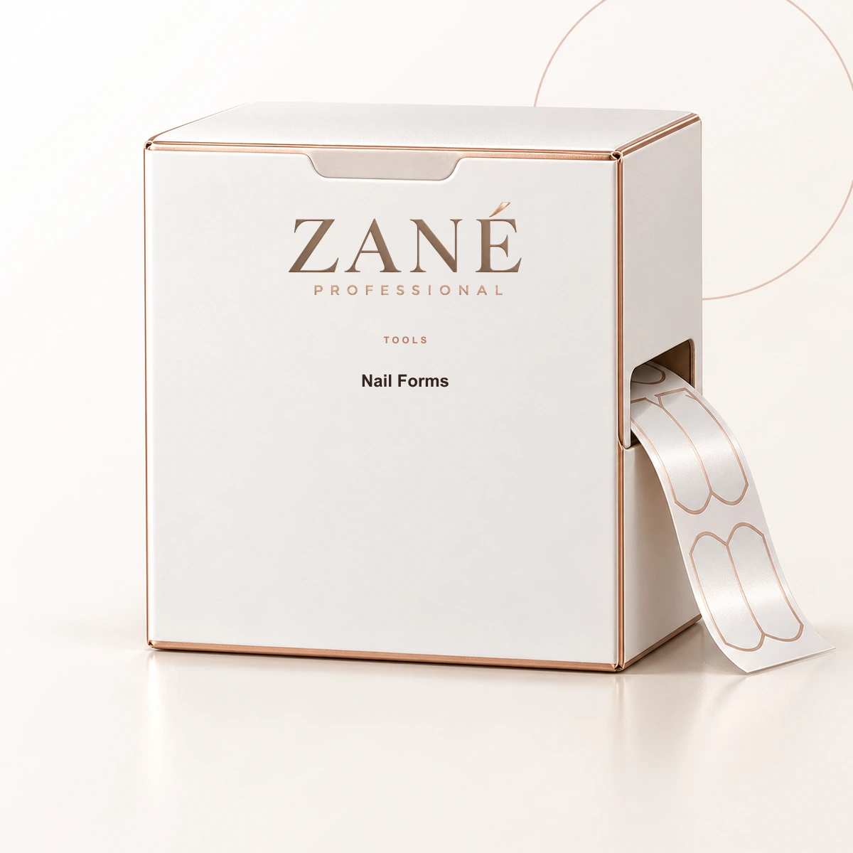 Professional Nail Forms — front packaging by ZANÉ PROFESSIONAL