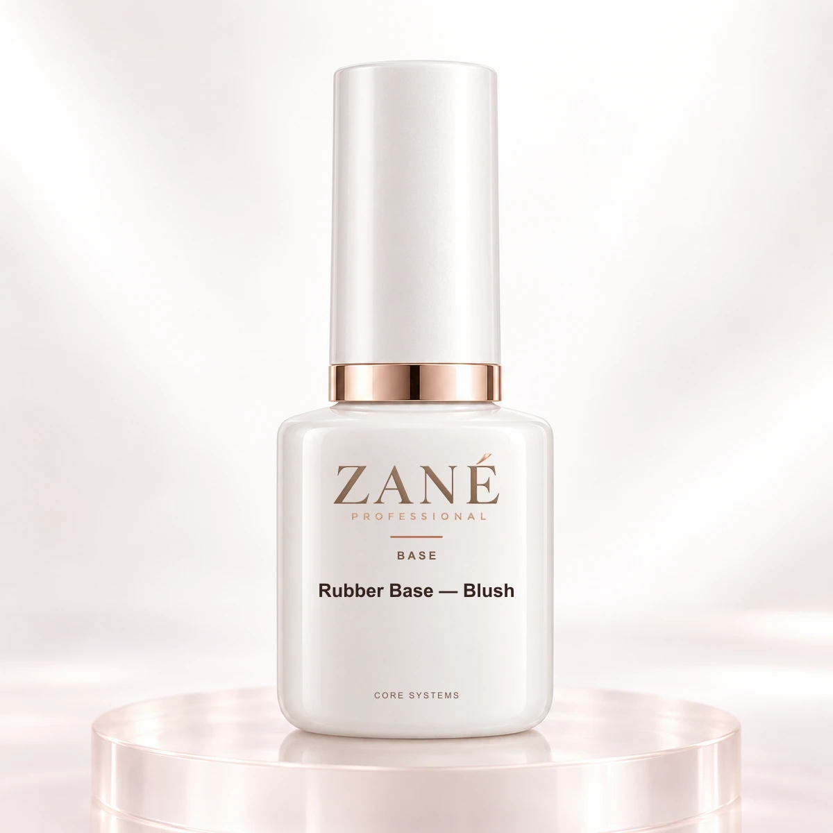 Rubber Base — Blush — front packaging by ZANÉ PROFESSIONAL